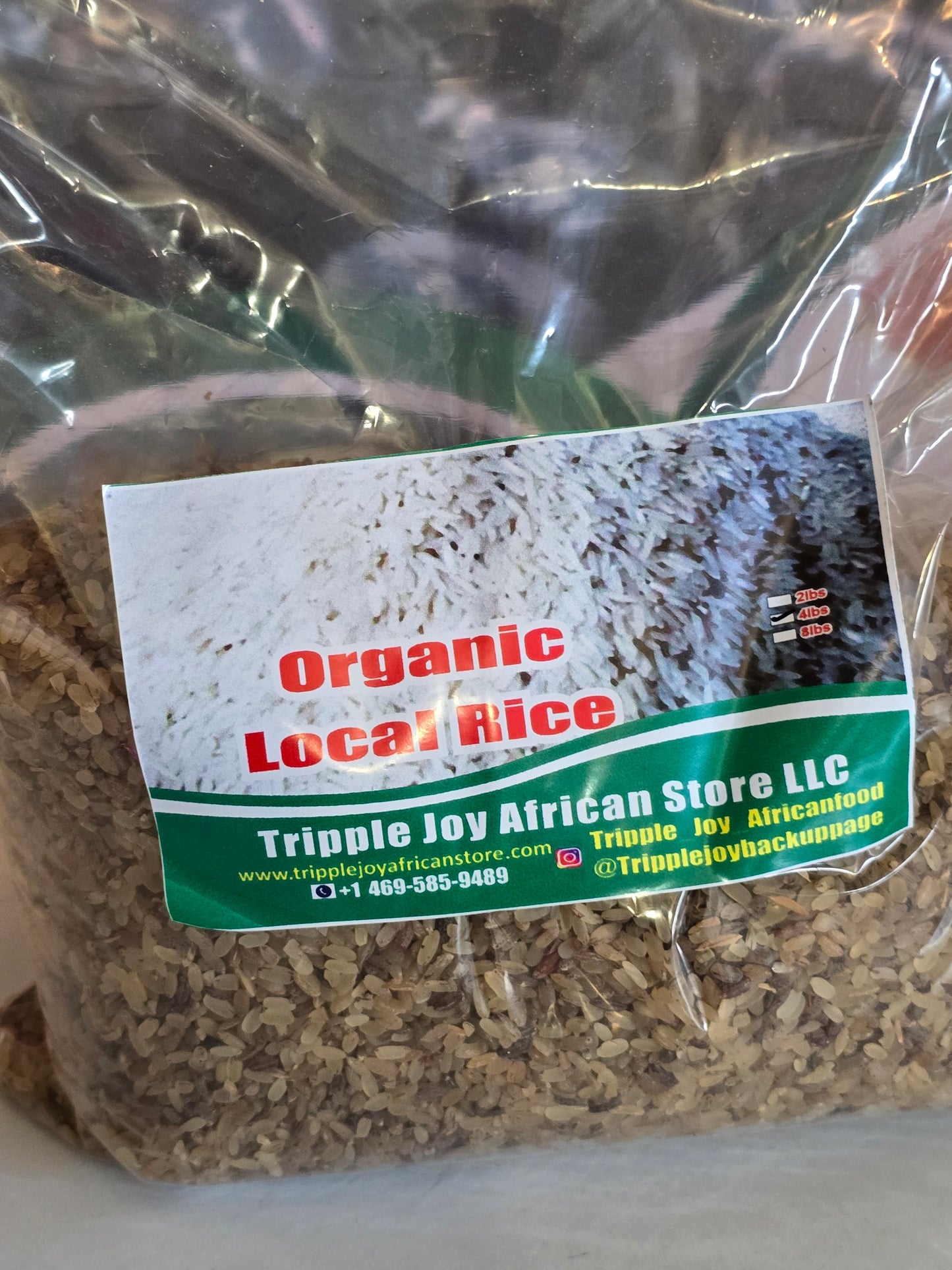 Organic Cleaned perfume Local Rice(Ofada)