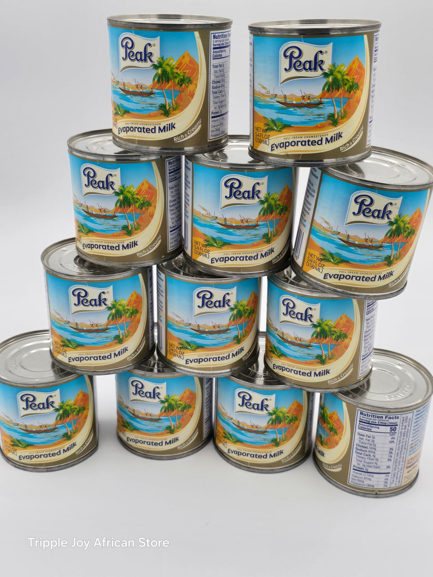 Evaporated peak milk 158ml(5.4fL oz)