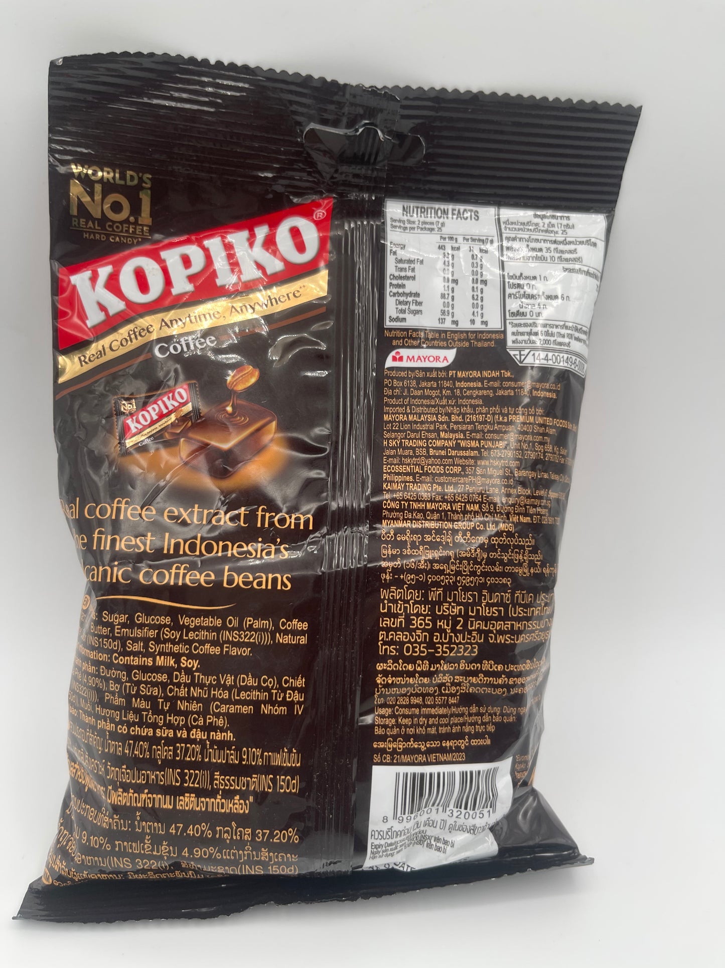 Kopiko real coffee candy