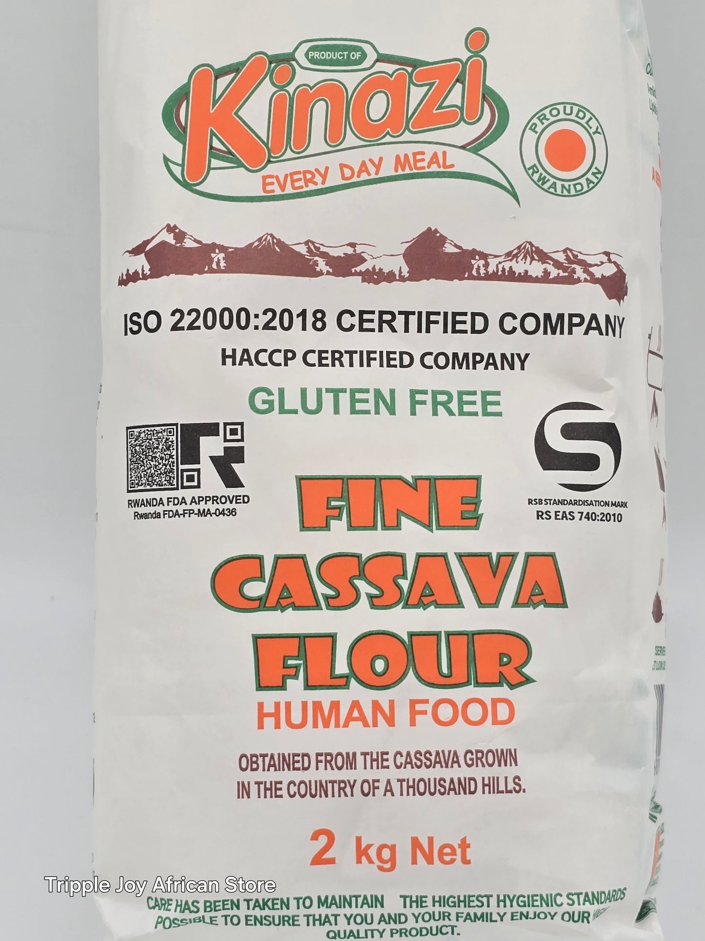Kinazi cassava flour 2kg