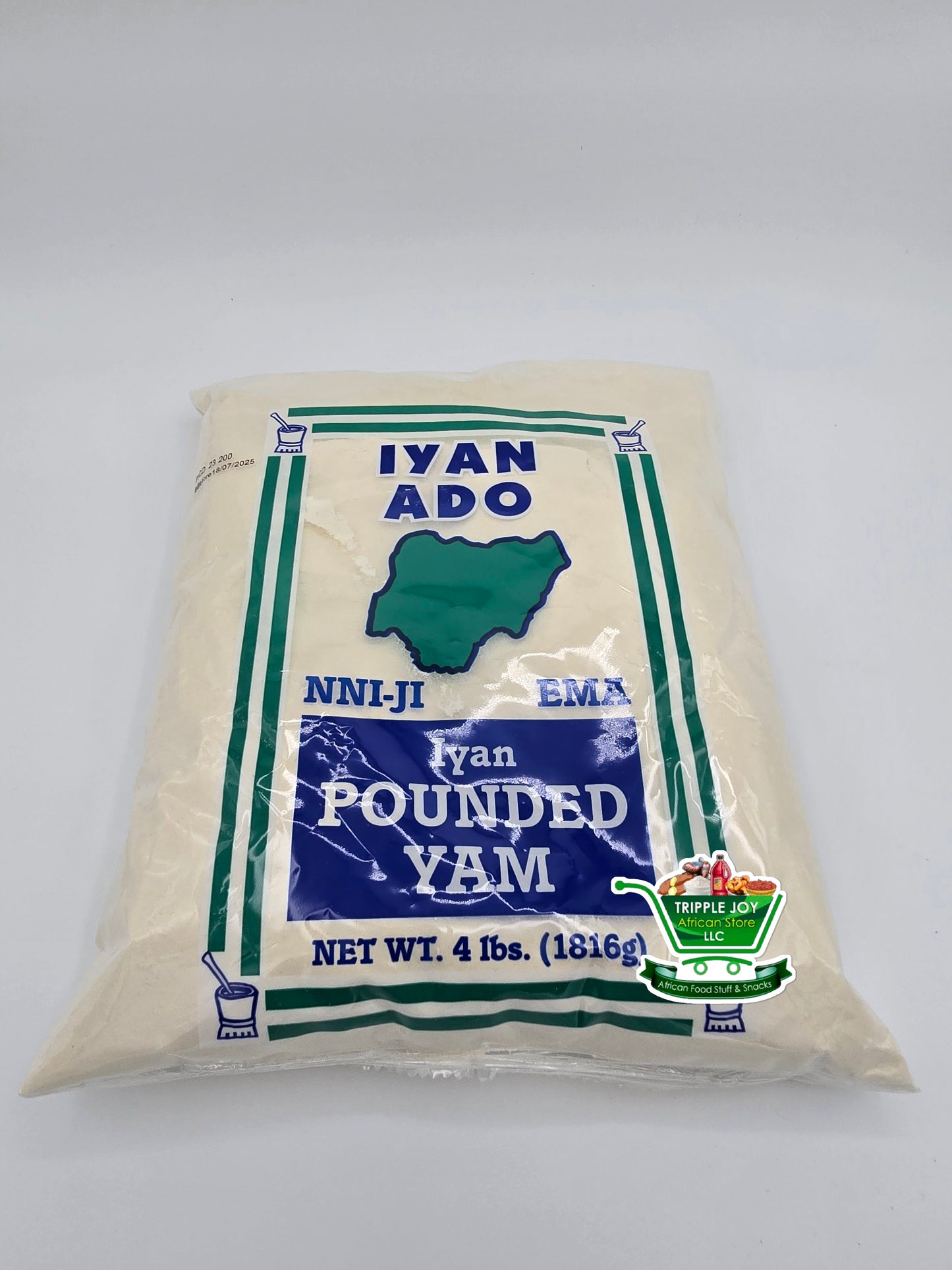 Iyan ado poundo yam