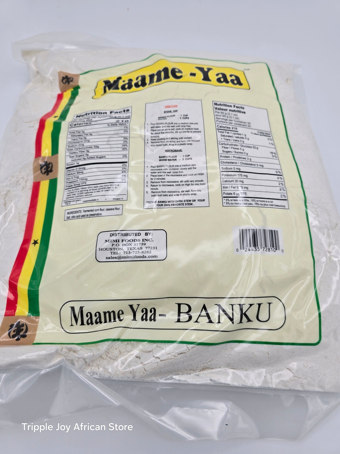 Banku powder By Maame -Yaa 4lb