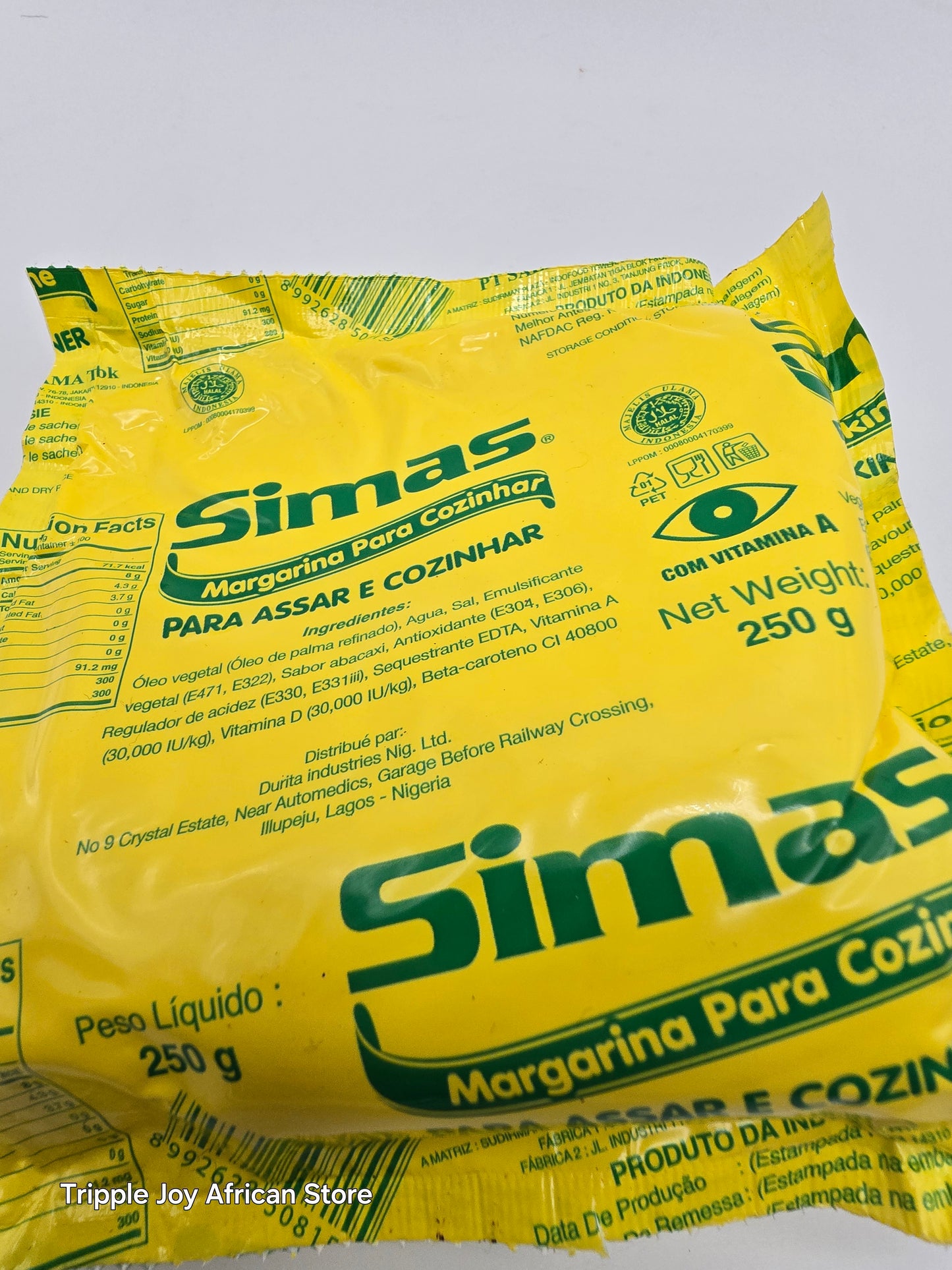 Simas cooking butter