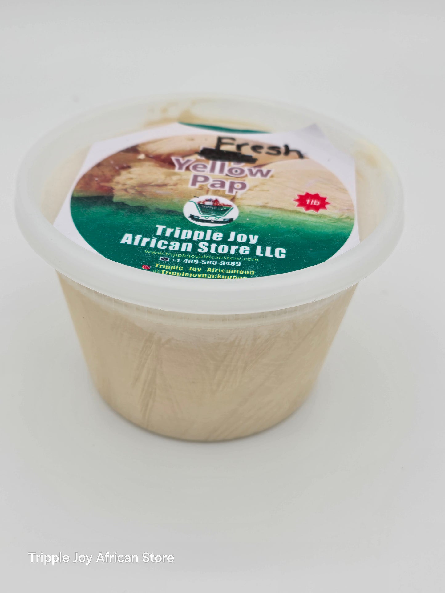 Fresh yellow pap( Ogi yellow) 600g
