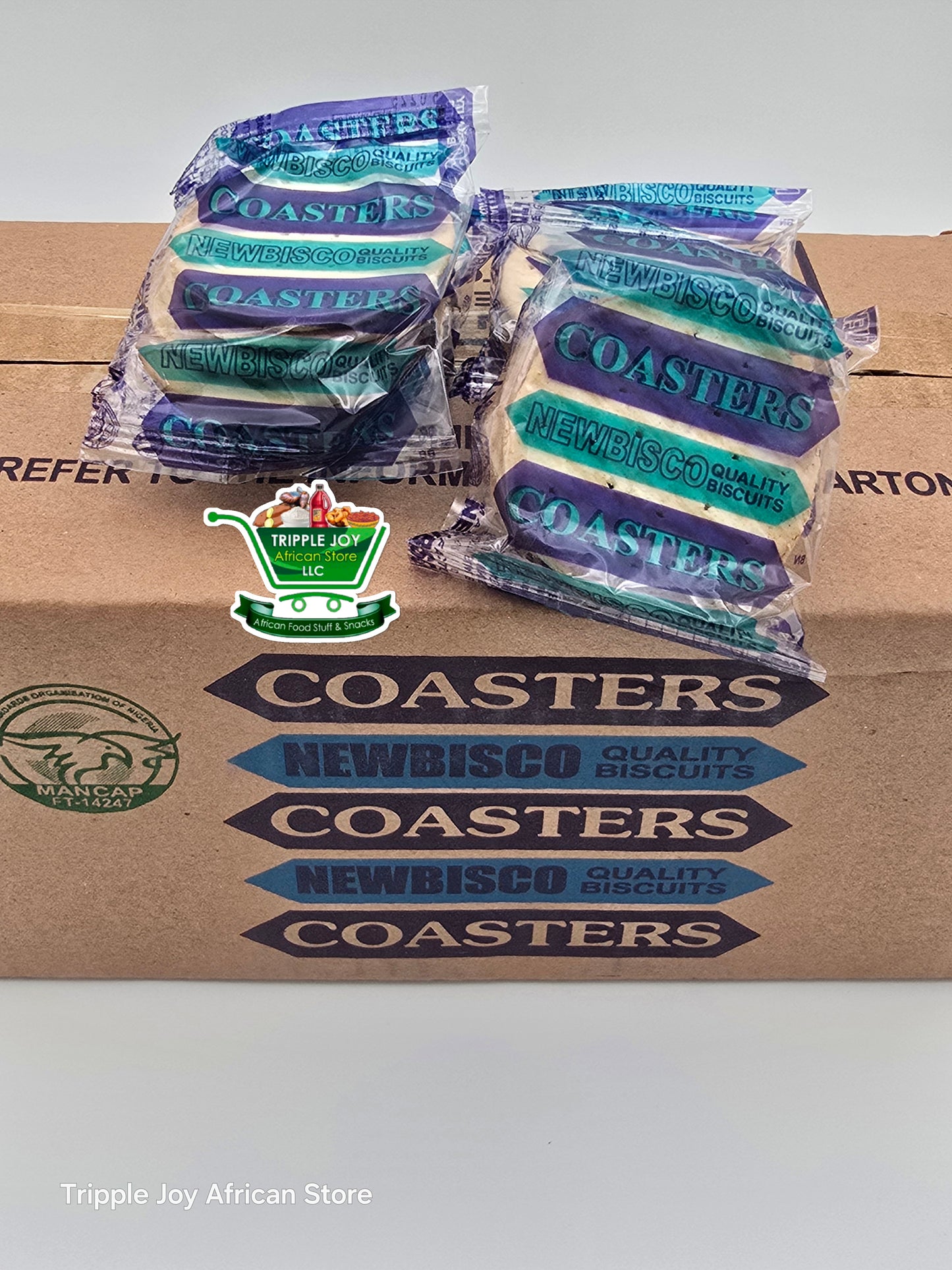 Coaster crackers biscuits 48 pcs
