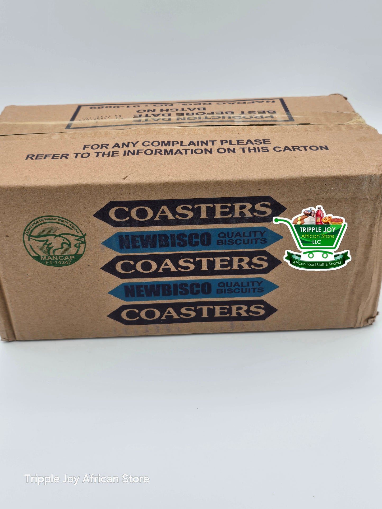 Coaster crackers biscuits 48 pcs
