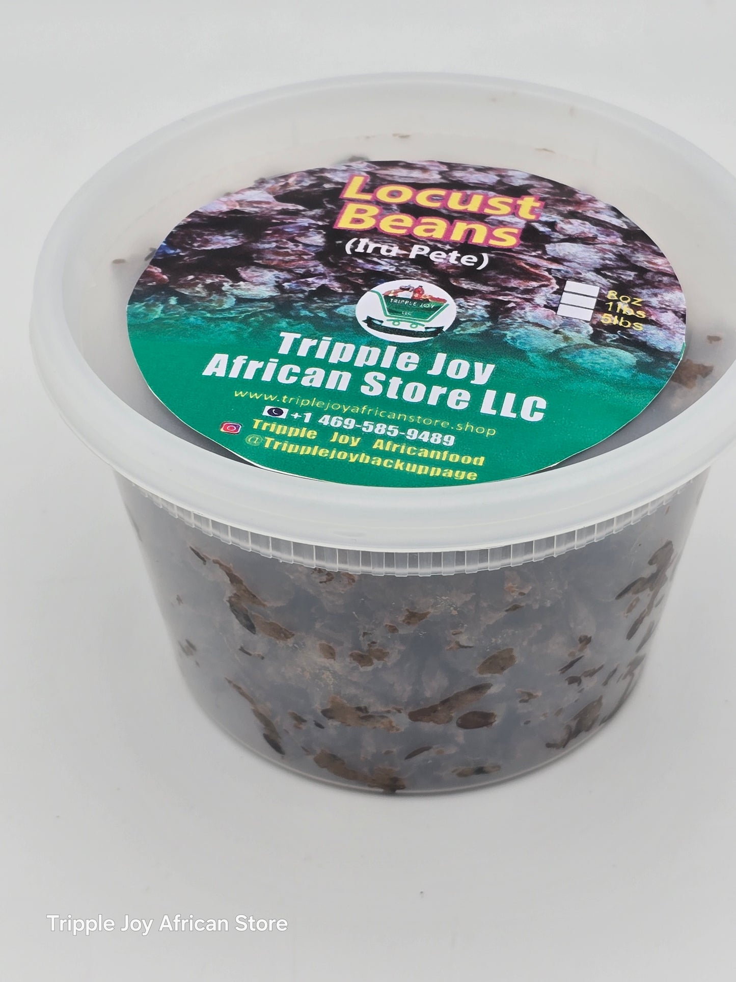 Fresh locust beans( Iru pete )