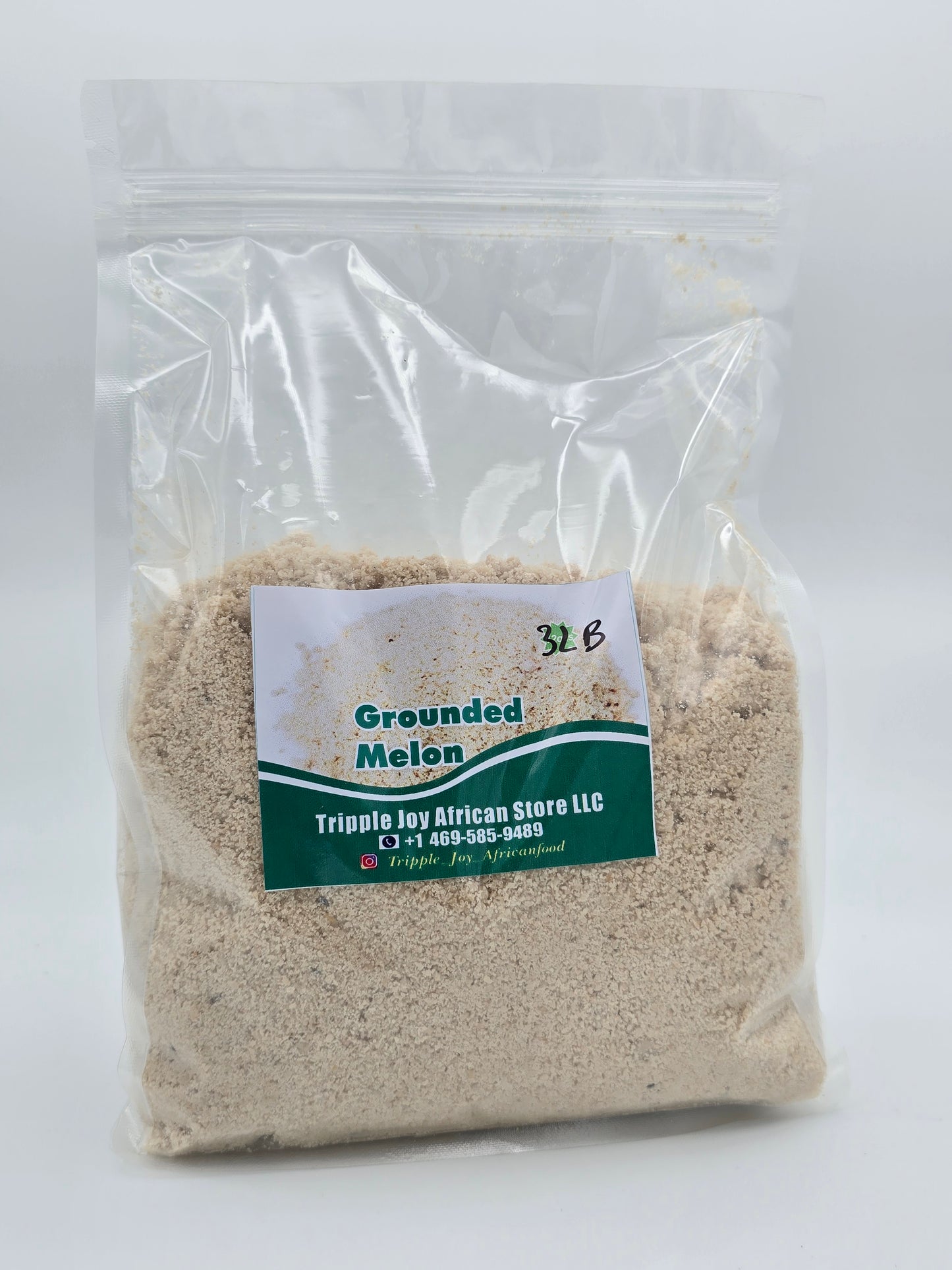 Stone free Tripplejoy ground melon( egusi)