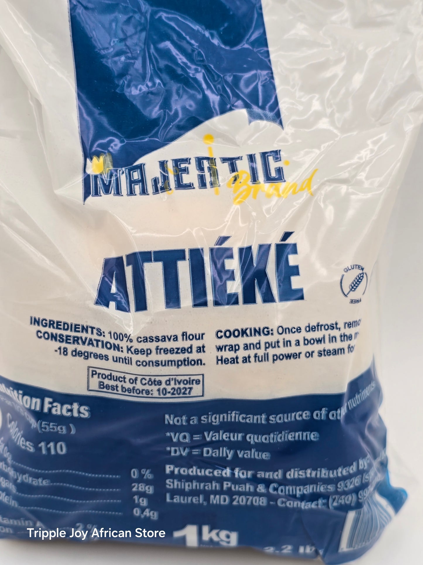 Frozen Attieke 2lb( 1kg)