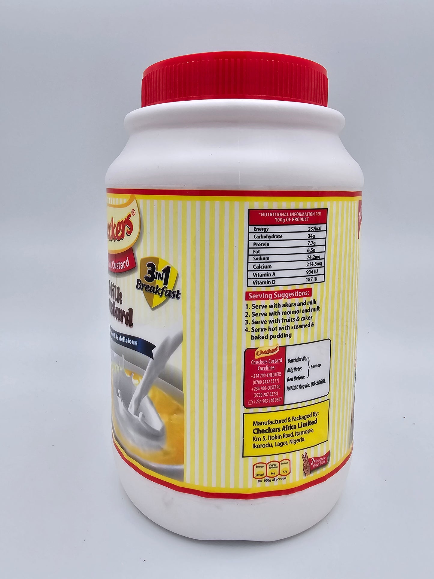 Checkers Custard 3 in 1