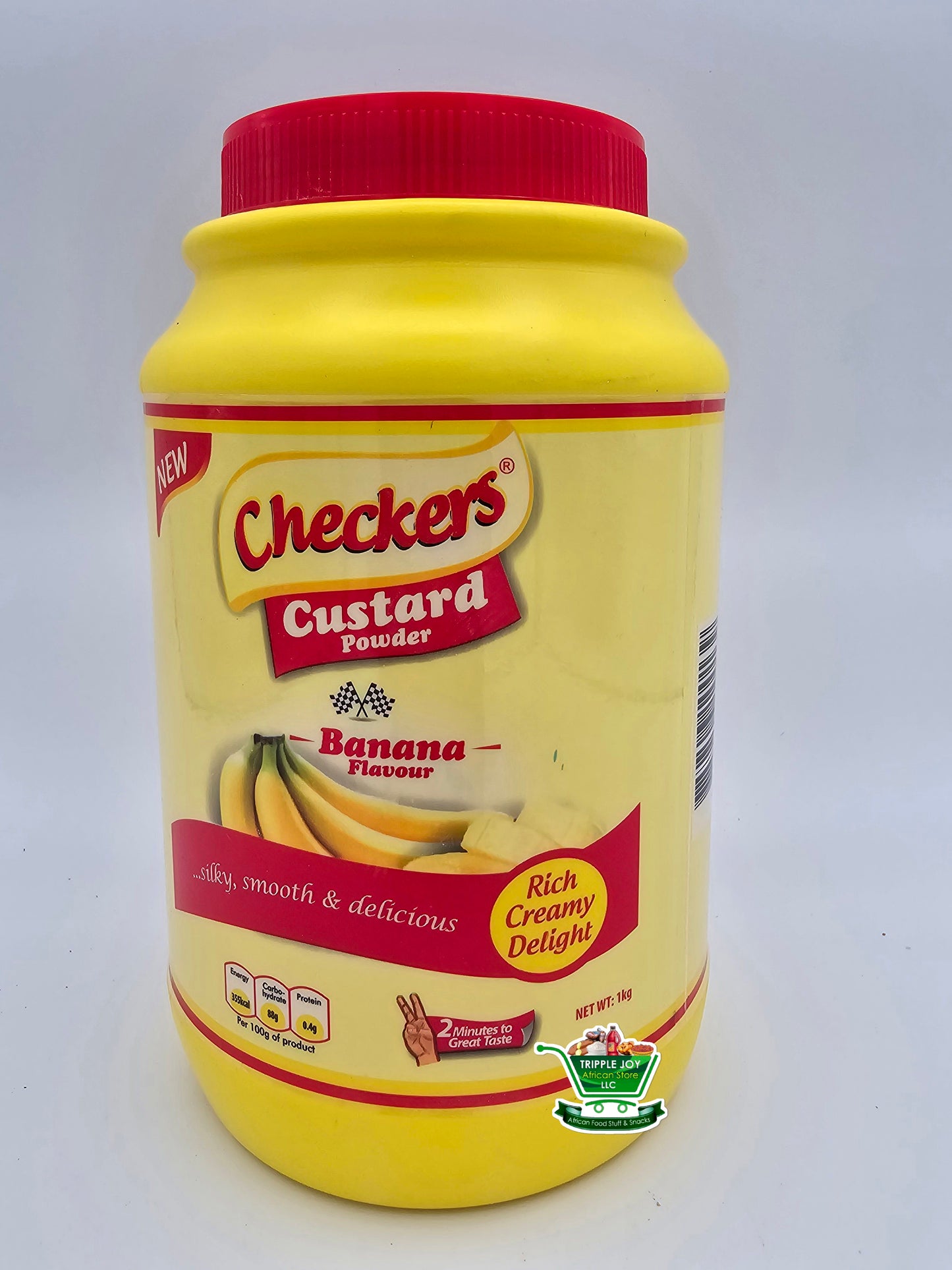 Checkers banana custard powder