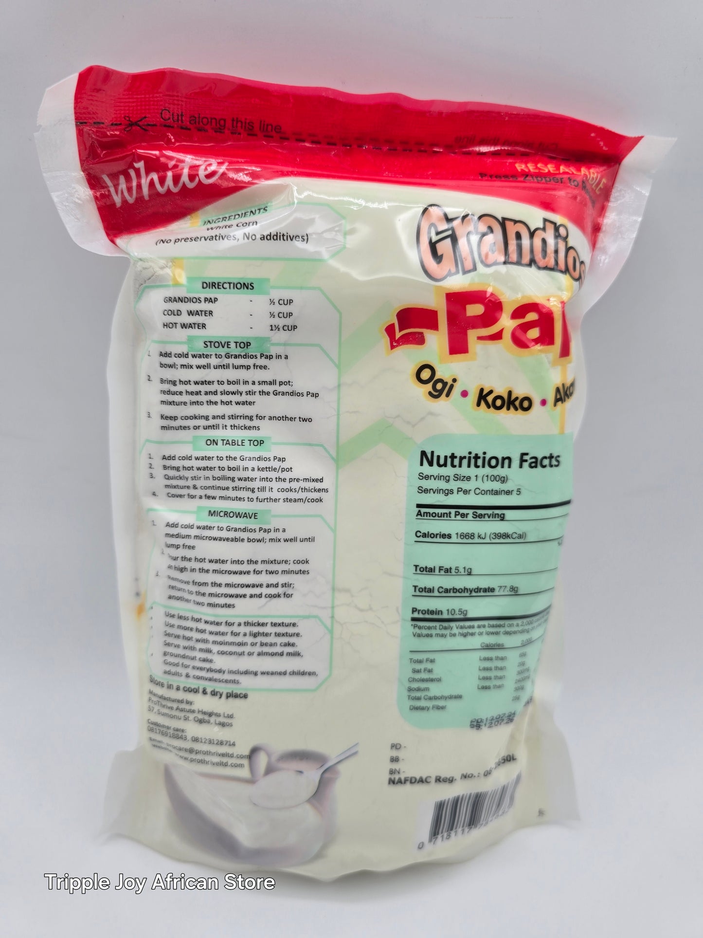 Grandios Pap 500g