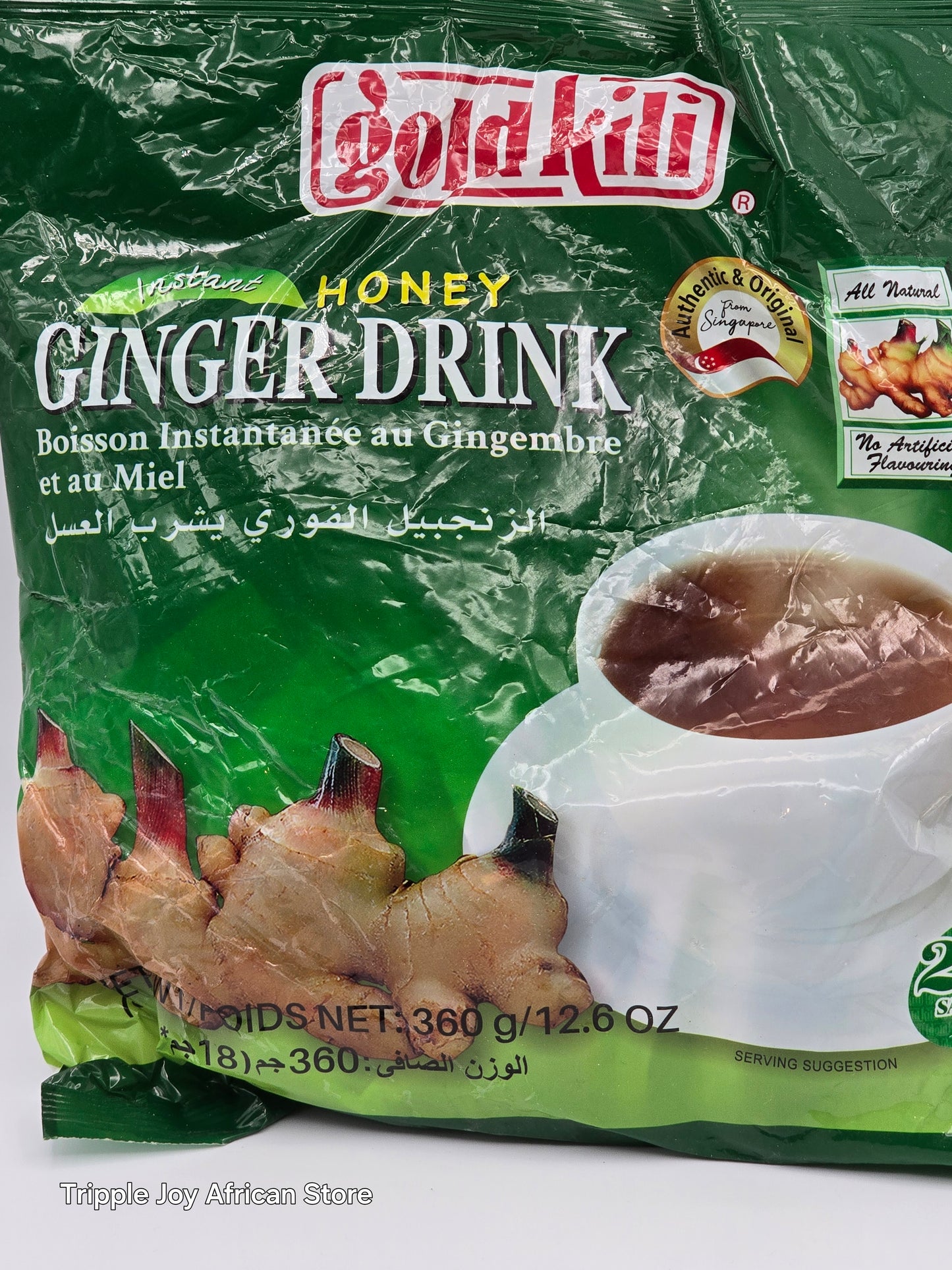 Gold kili honey ginger drink 20pcs