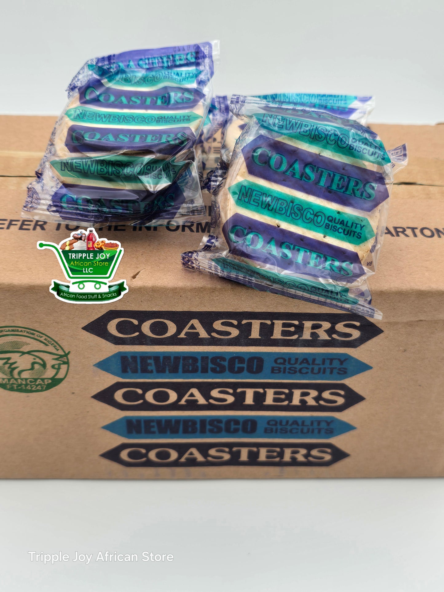 Coaster crackers biscuits 48 pcs