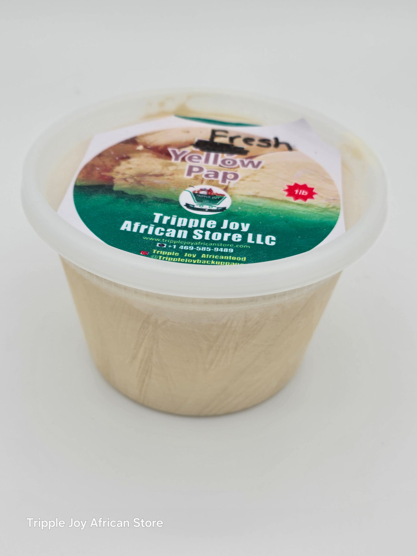 Fresh yellow pap( Ogi yellow) 600g