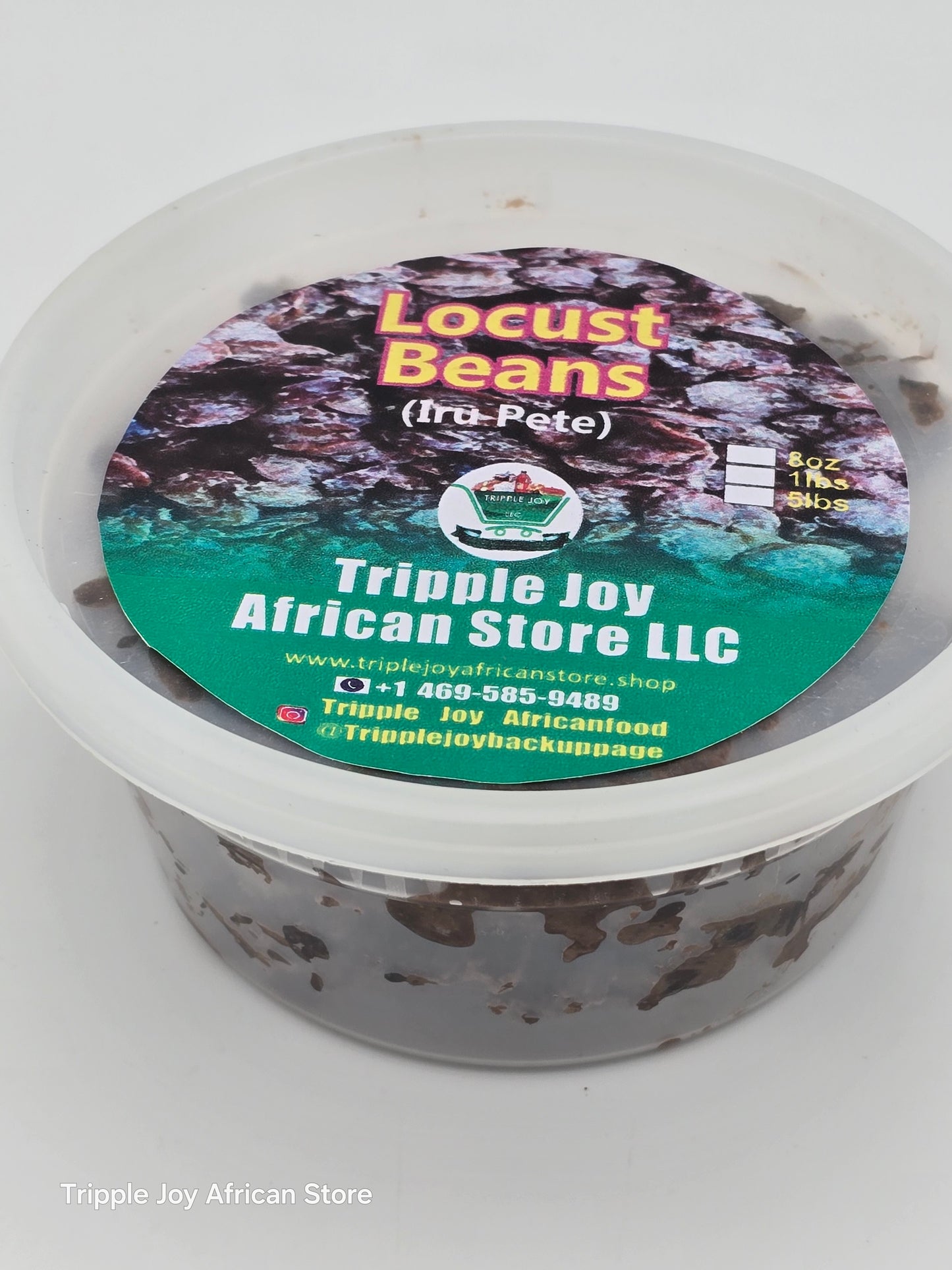Fresh locust beans( Iru pete )