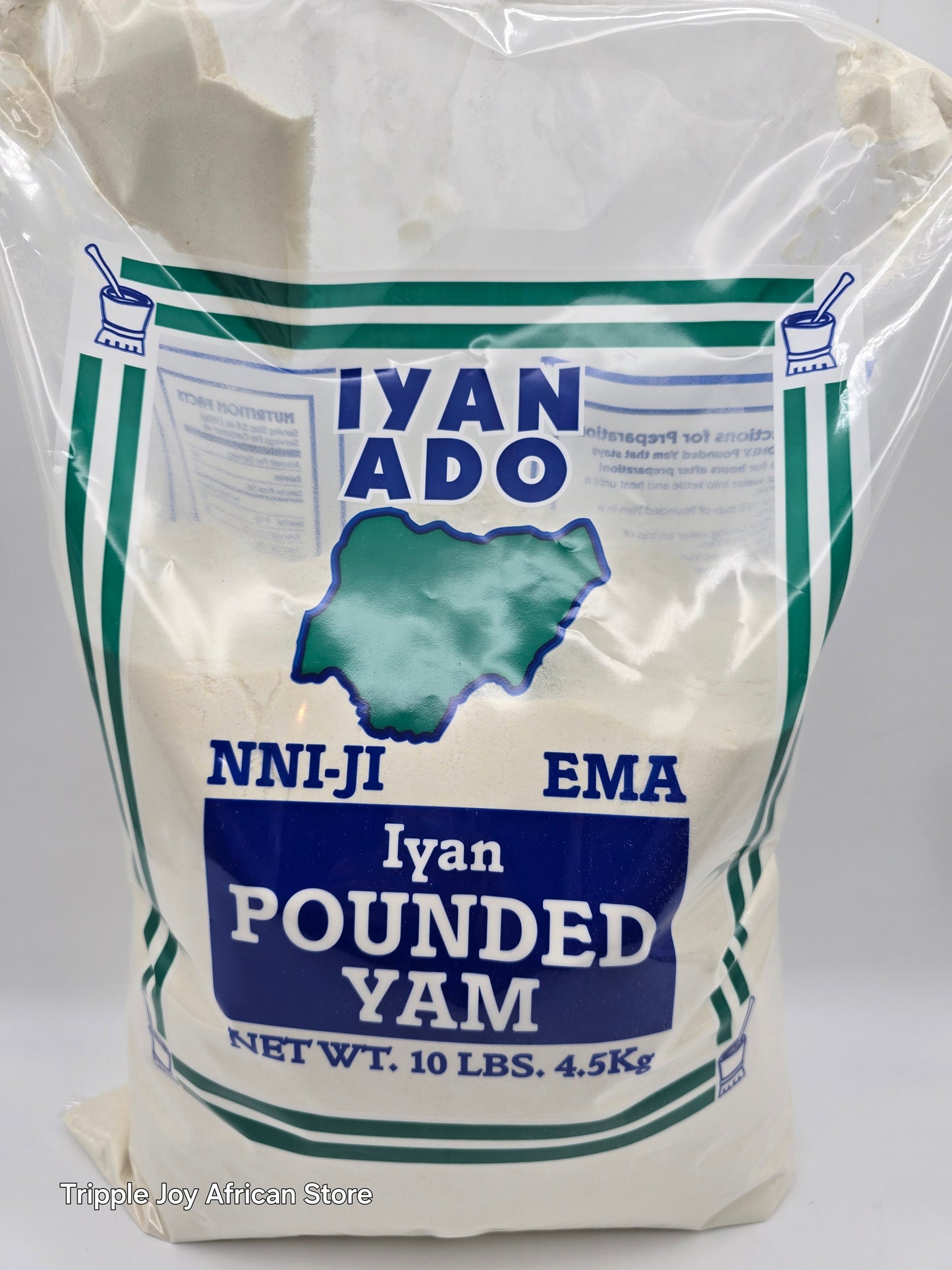 Iyan ado poundo yam
