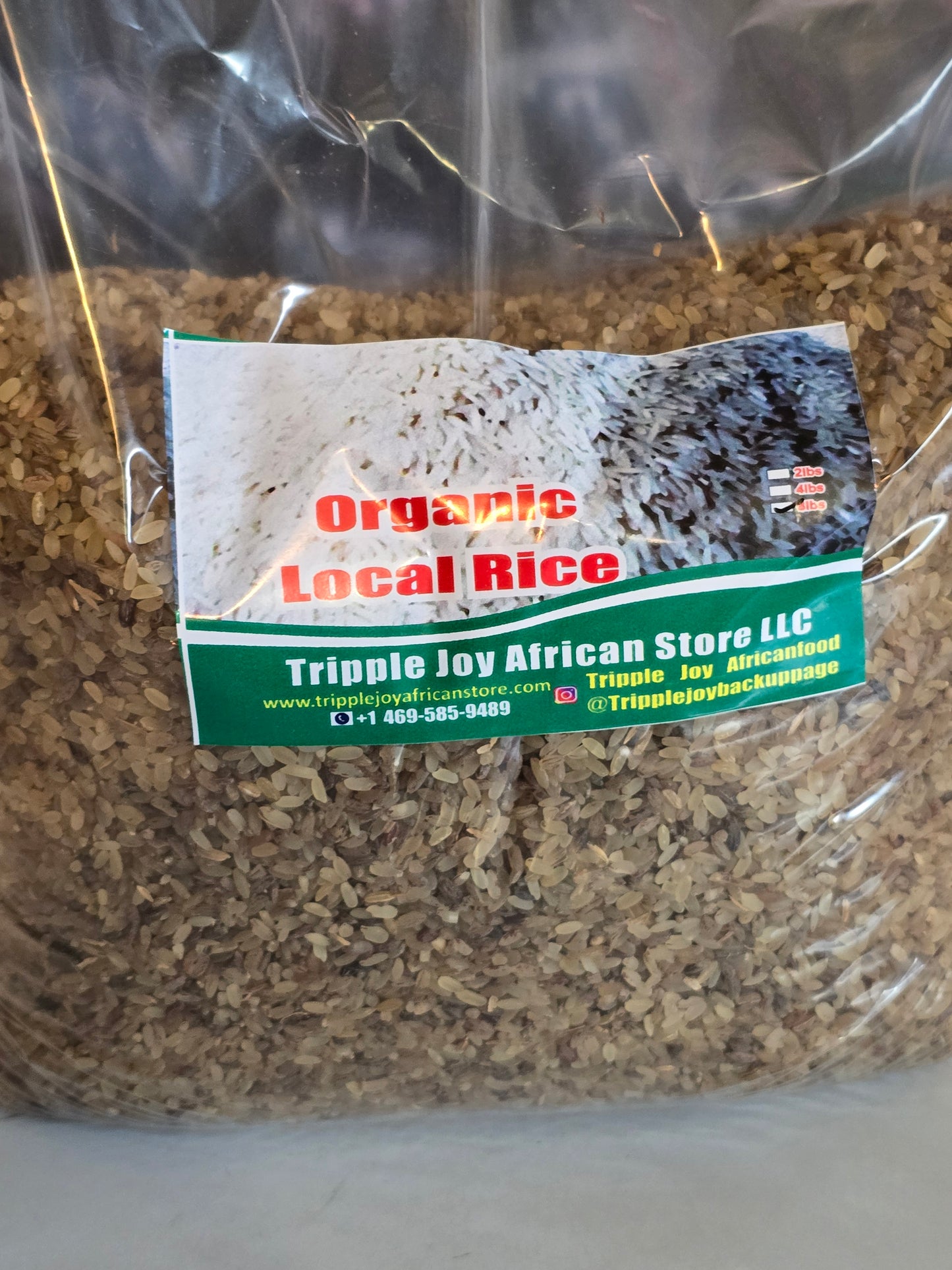 Organic Cleaned perfume Local Rice(Ofada)