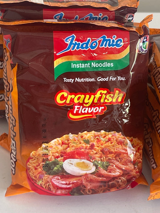 Nigeria crayfish Indomie noodles