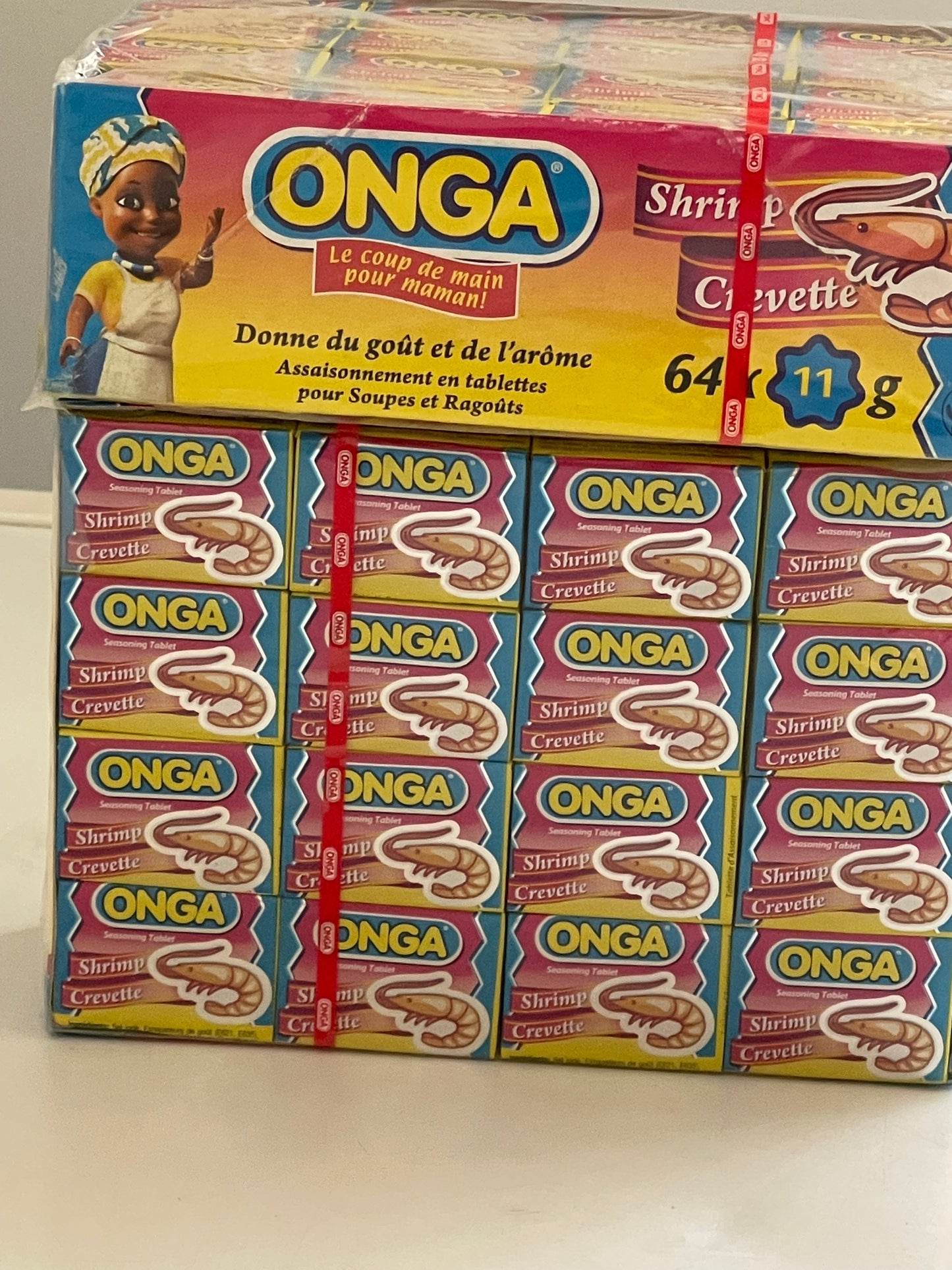 Onga shrimp crevette