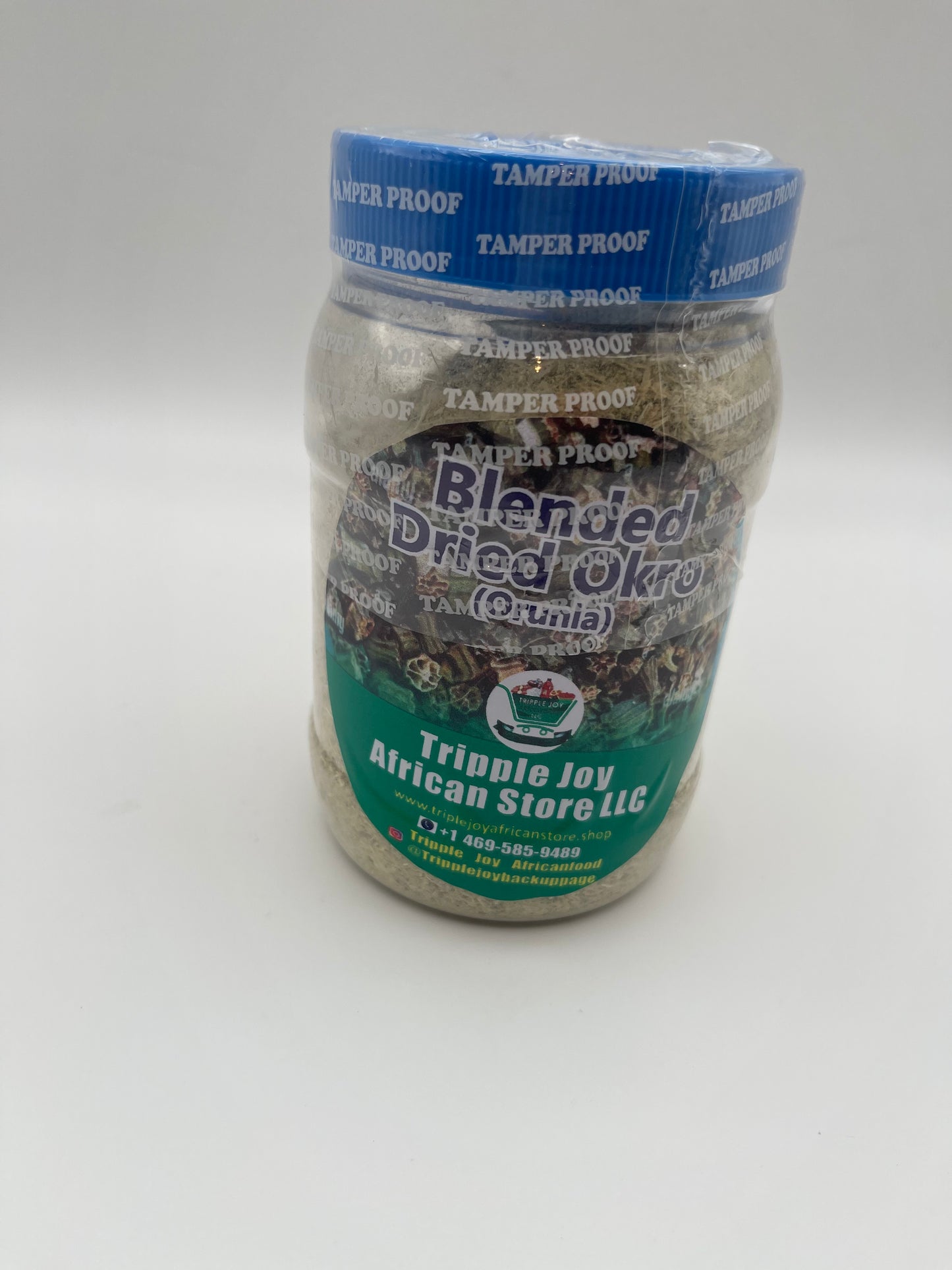 Dried grinded okra ( orunla)