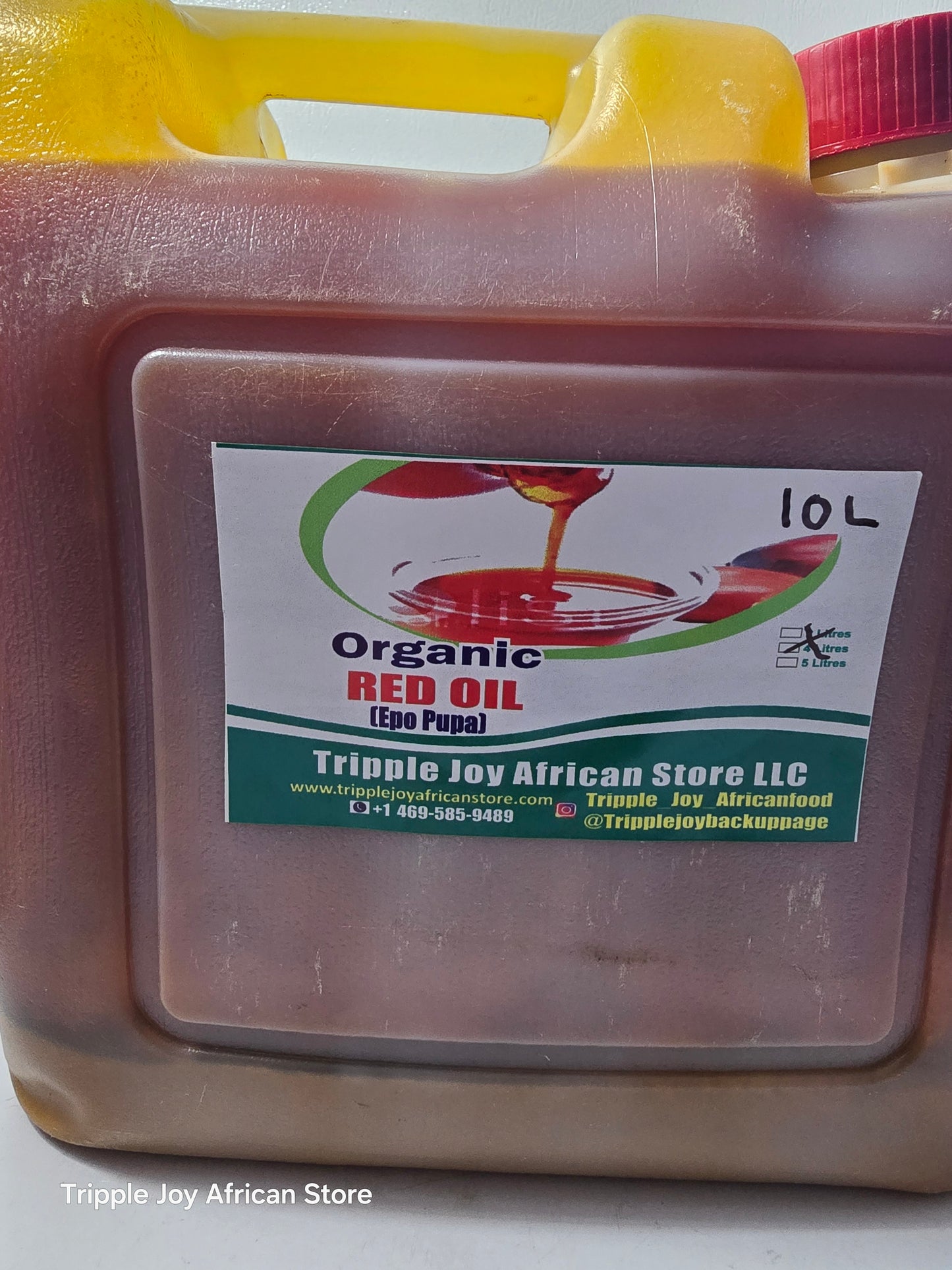 Tripple joy Organic palm oil. Epo pupa