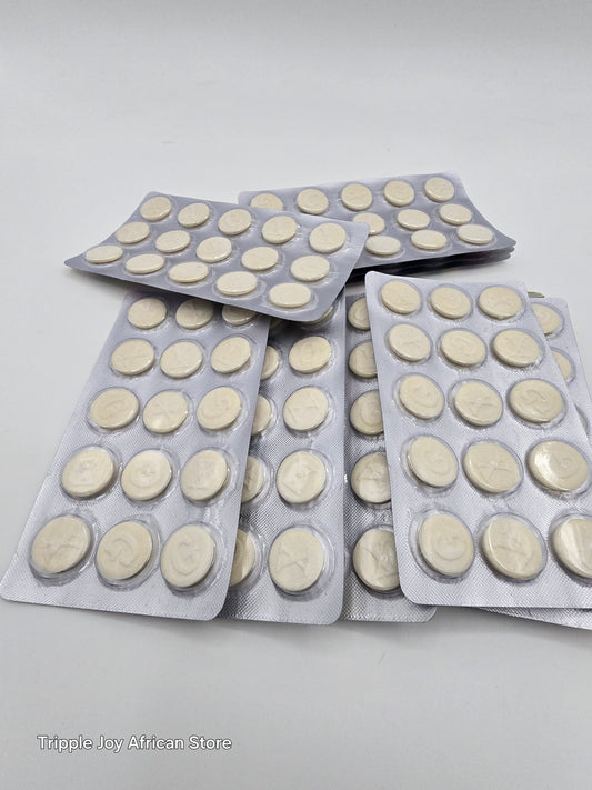 Milk candy tablets