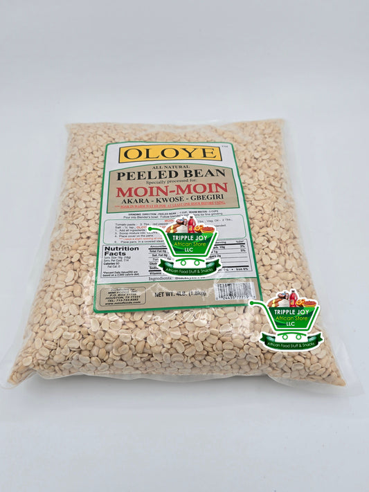 Oloye peeled beans