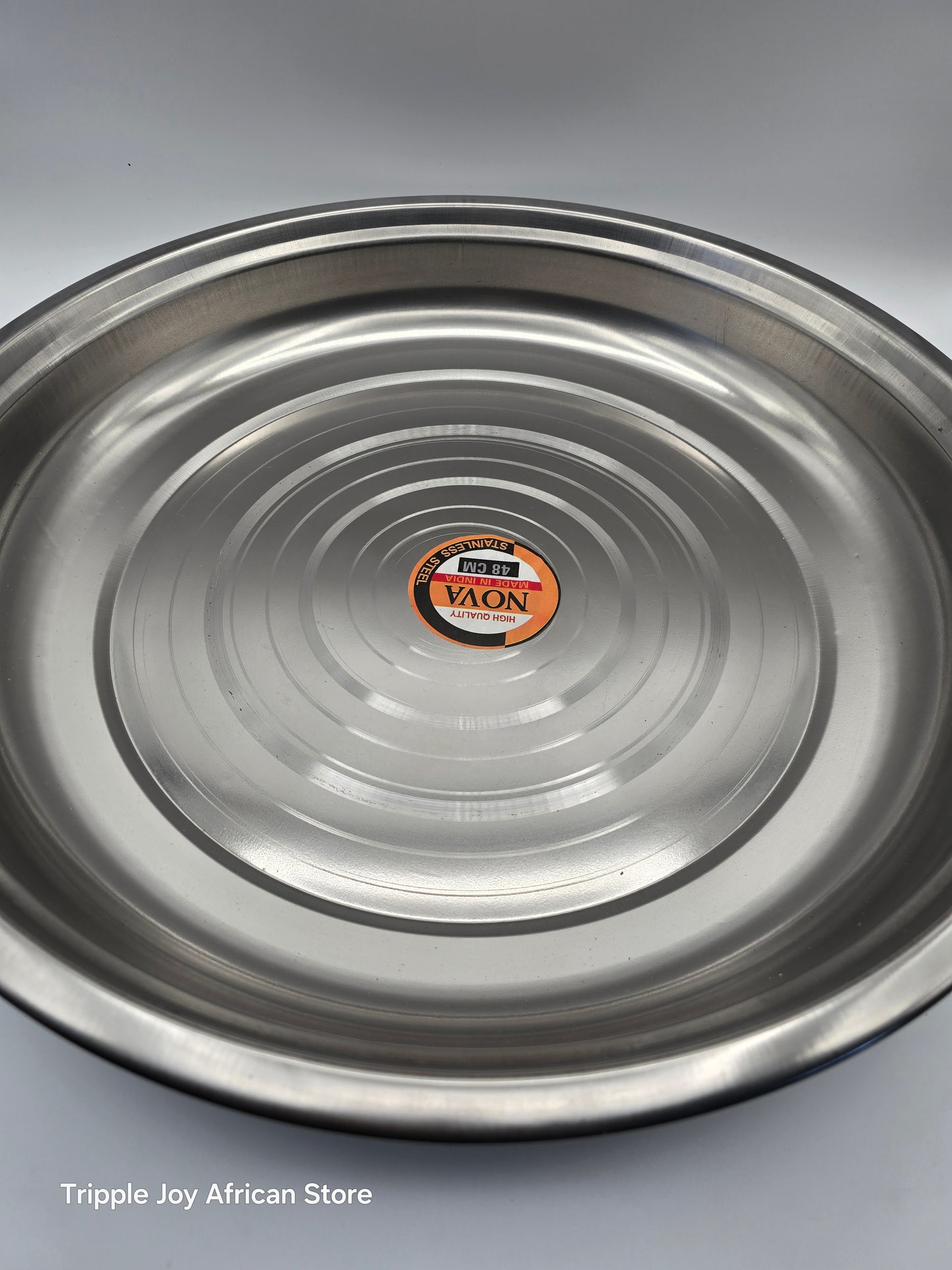 Stainless steel serving Tray 18 inches