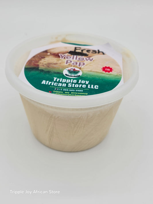 Fresh yellow pap( Ogi yellow) 600g