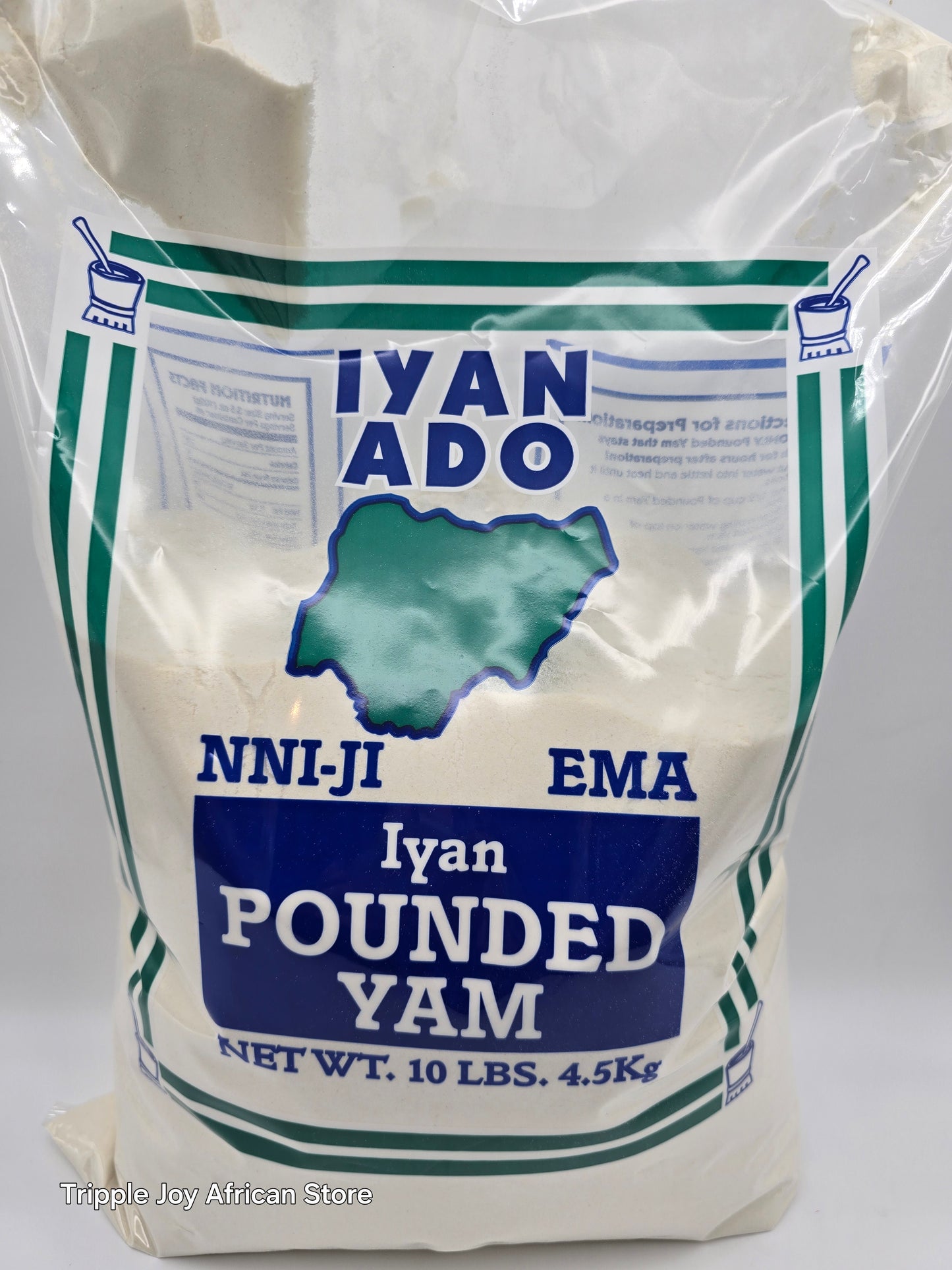 Iyan ado poundo yam