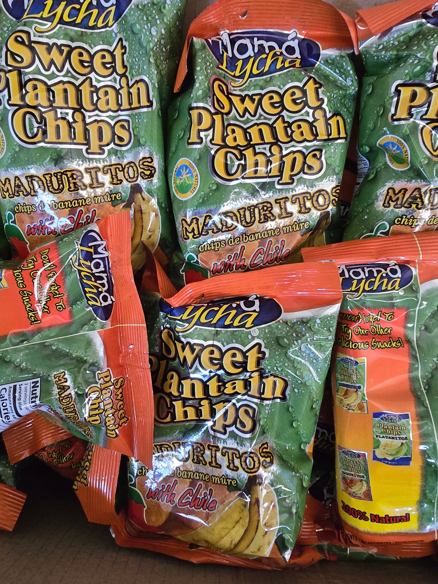 Mama lycha sweet and spicy plantain chips