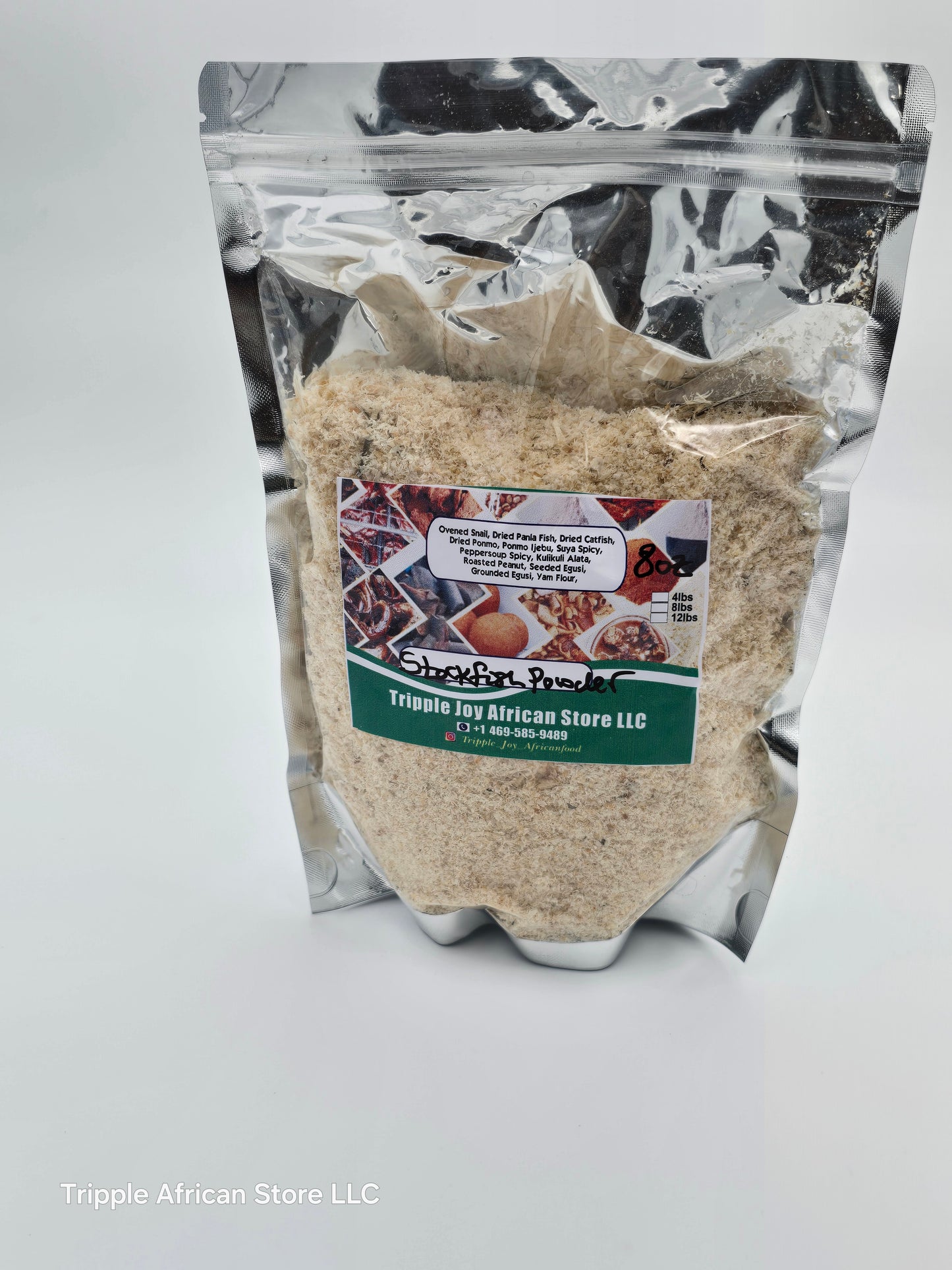 Stock fish powder 8oz