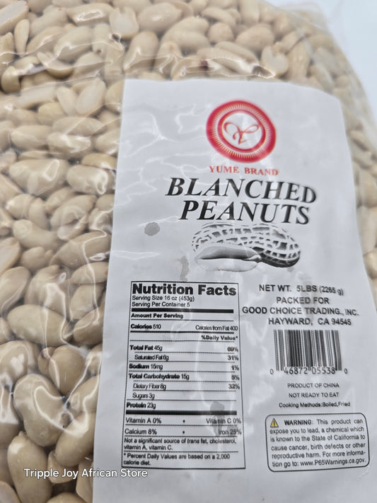 Blanched peanut 5lb