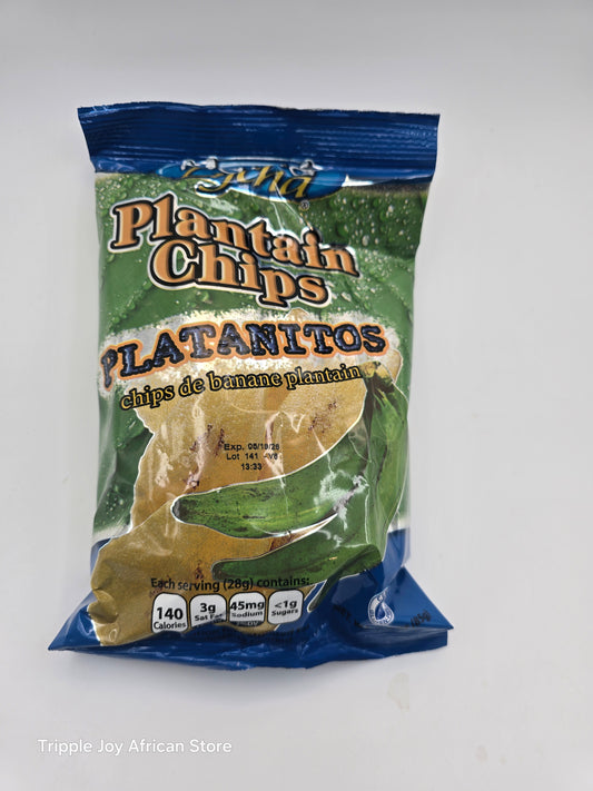 Mama lycha unripe plantain chips