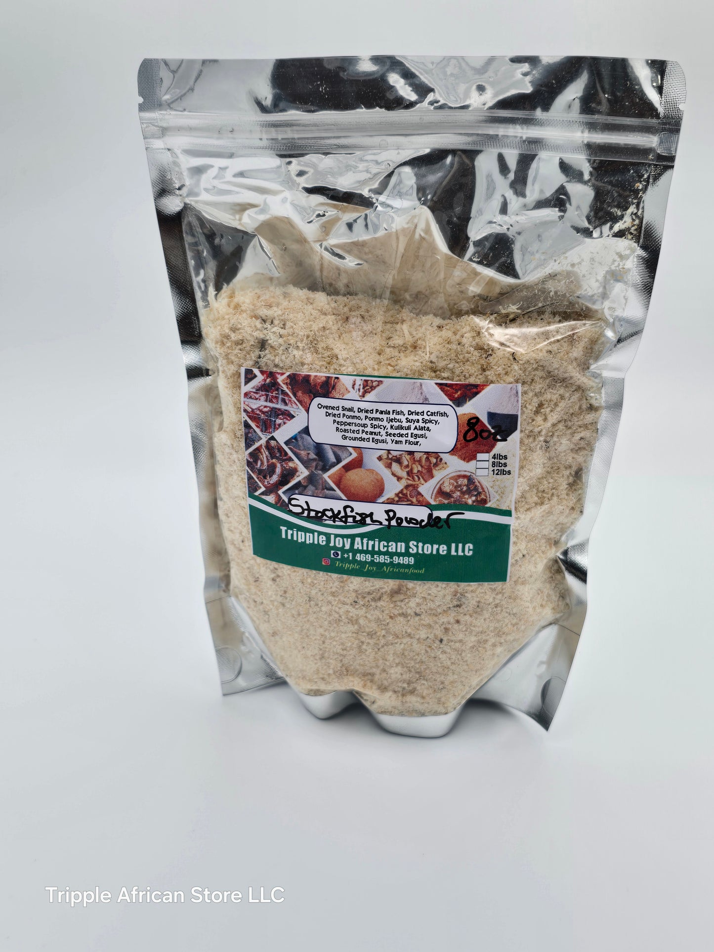Stock fish powder 8oz
