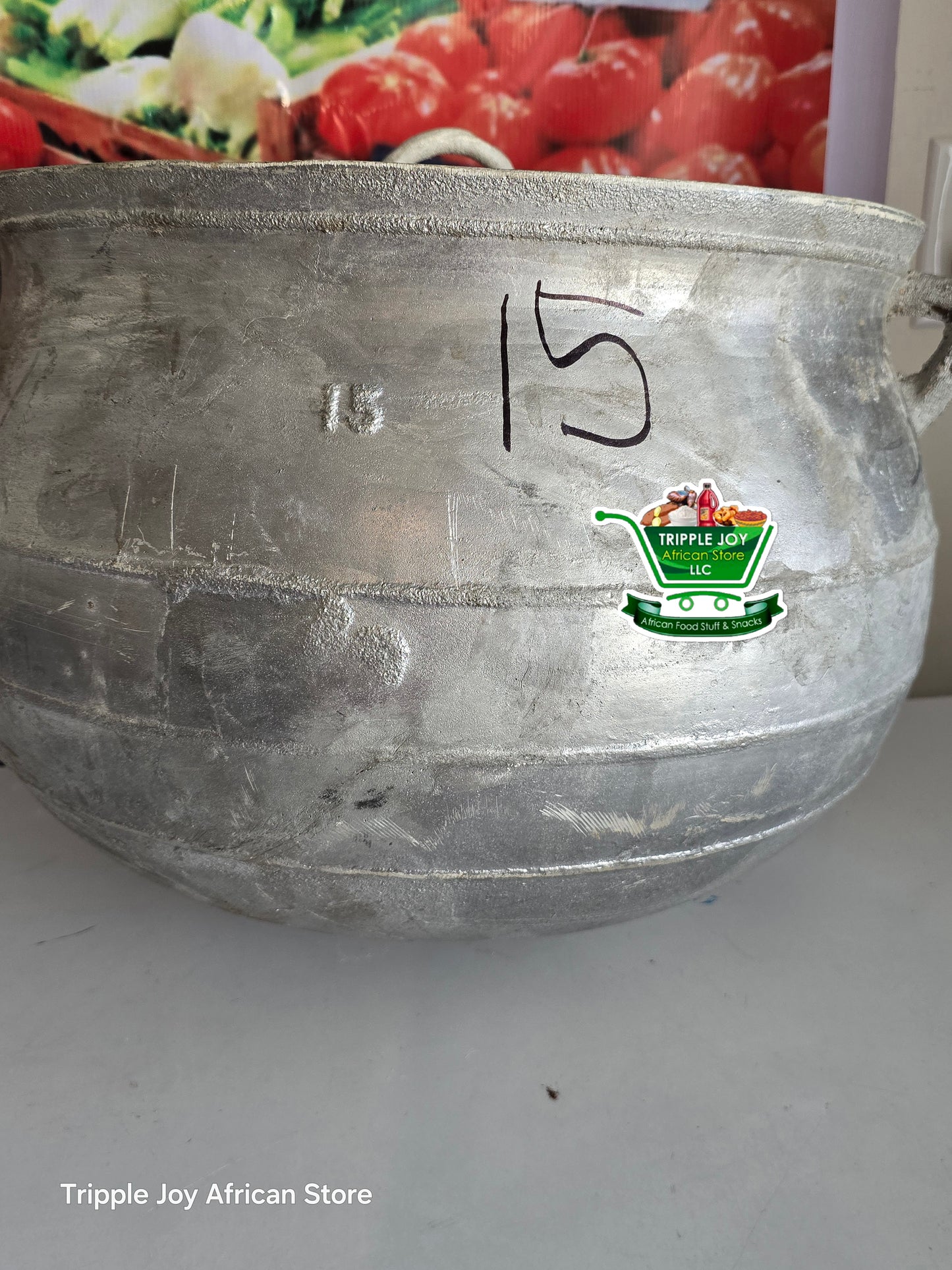 Saki iron pot . Ikoko( from size 1 to size 15)