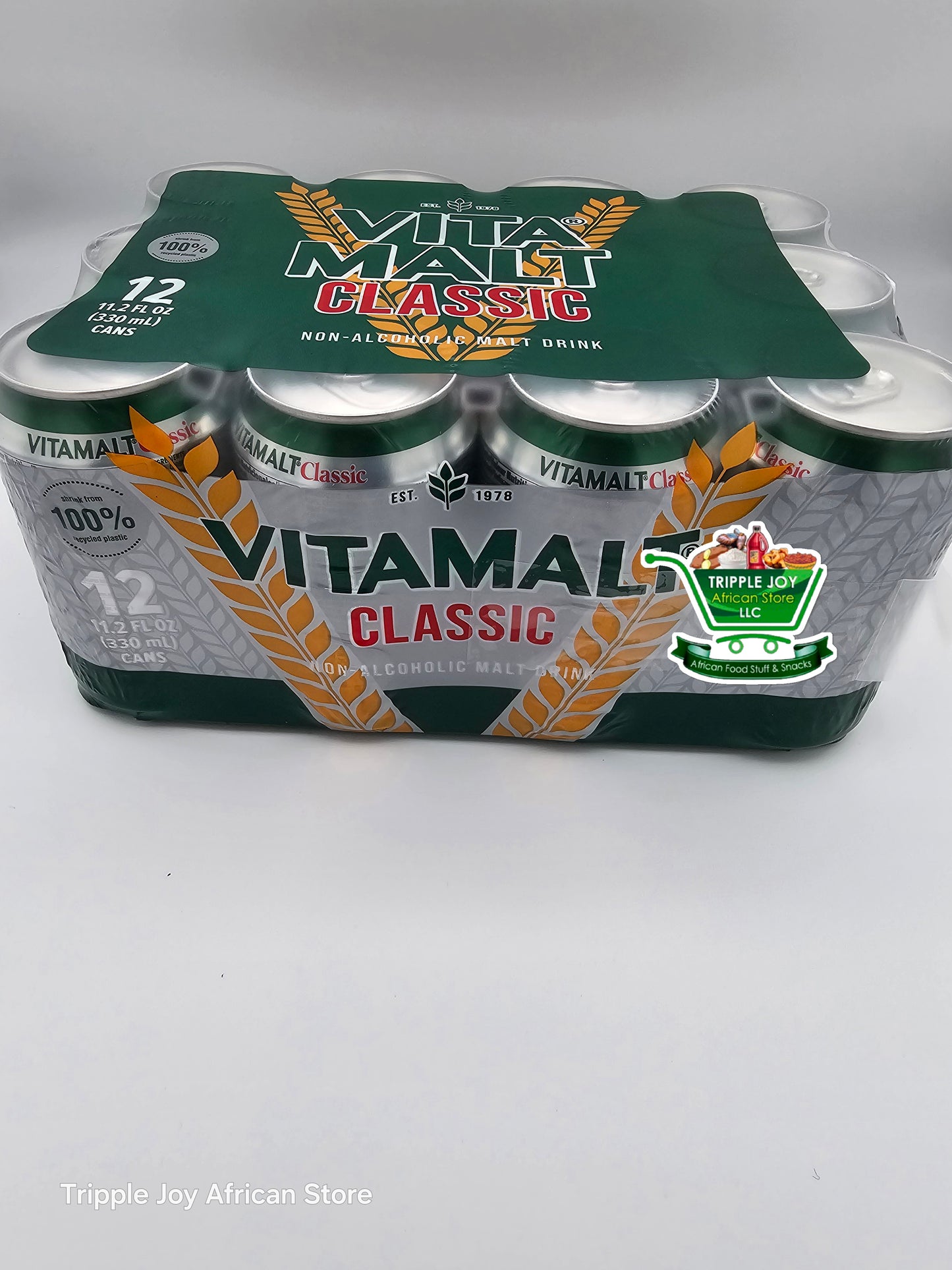 Classic Vitamalt 12 can