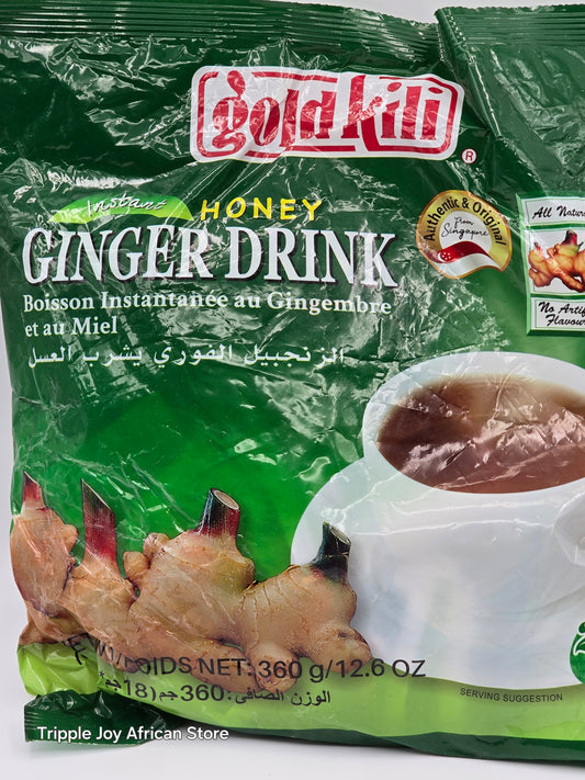 Gold kili honey ginger drink 20pcs