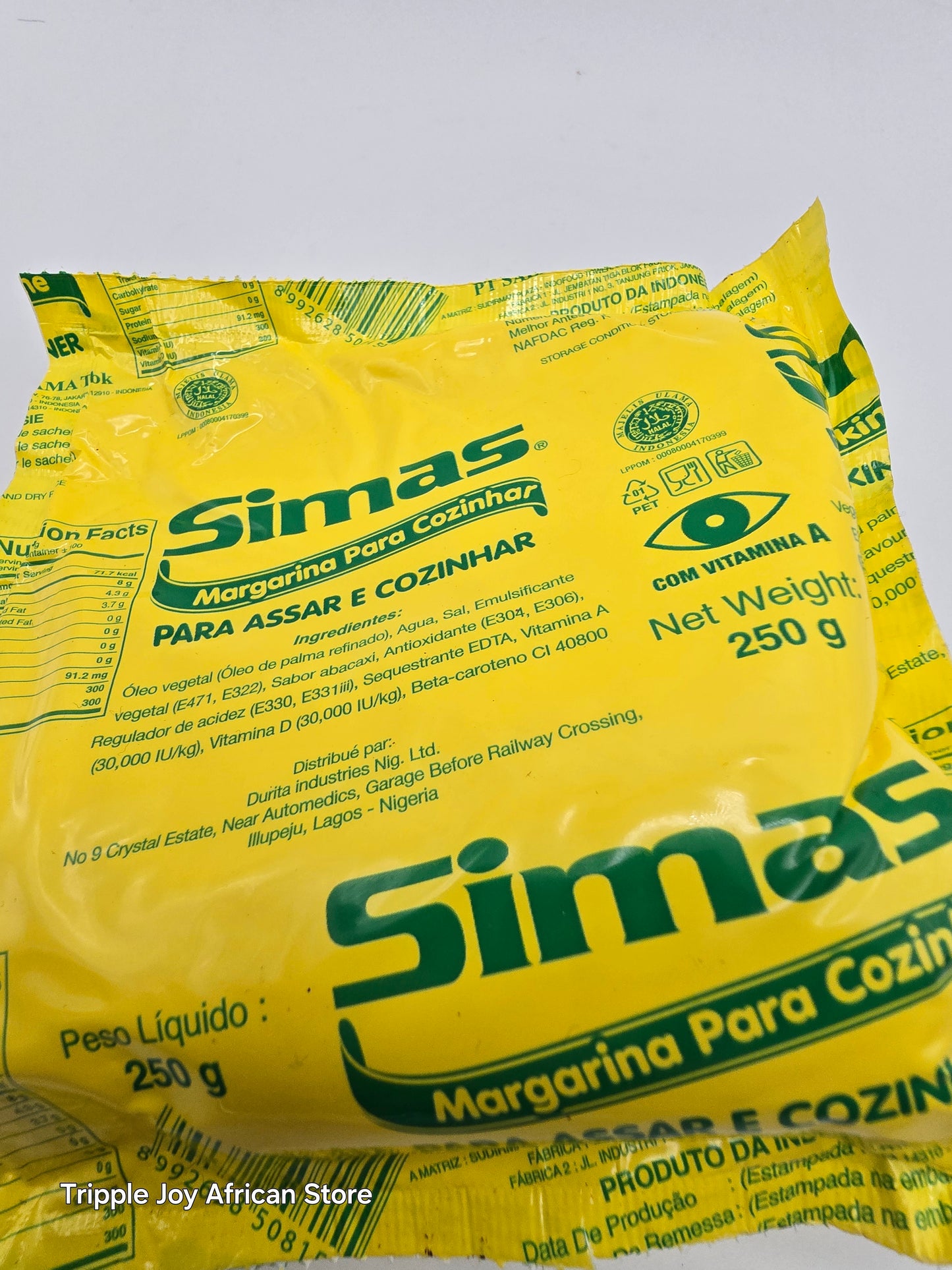 Simas cooking butter