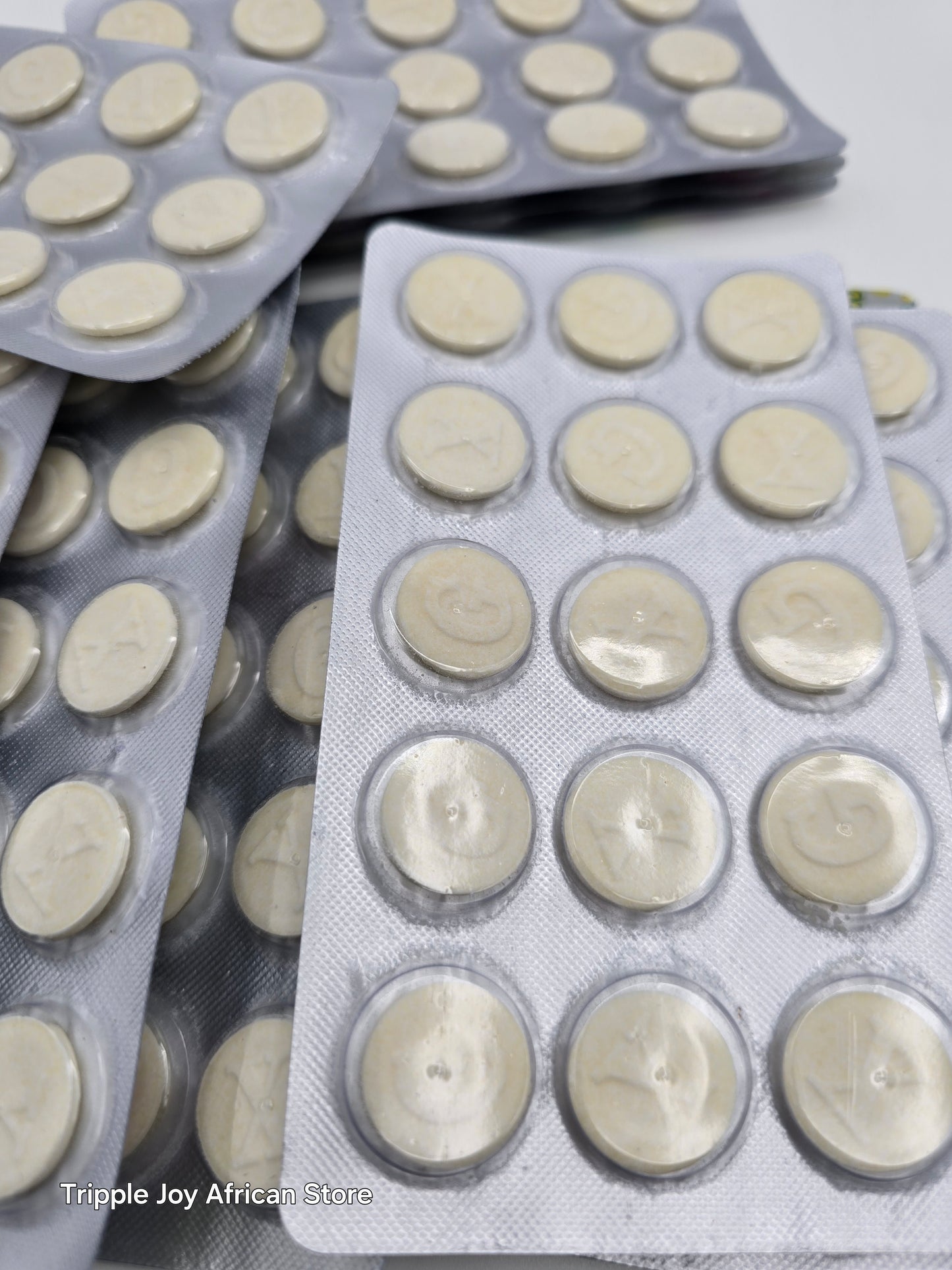 Milk candy tablets