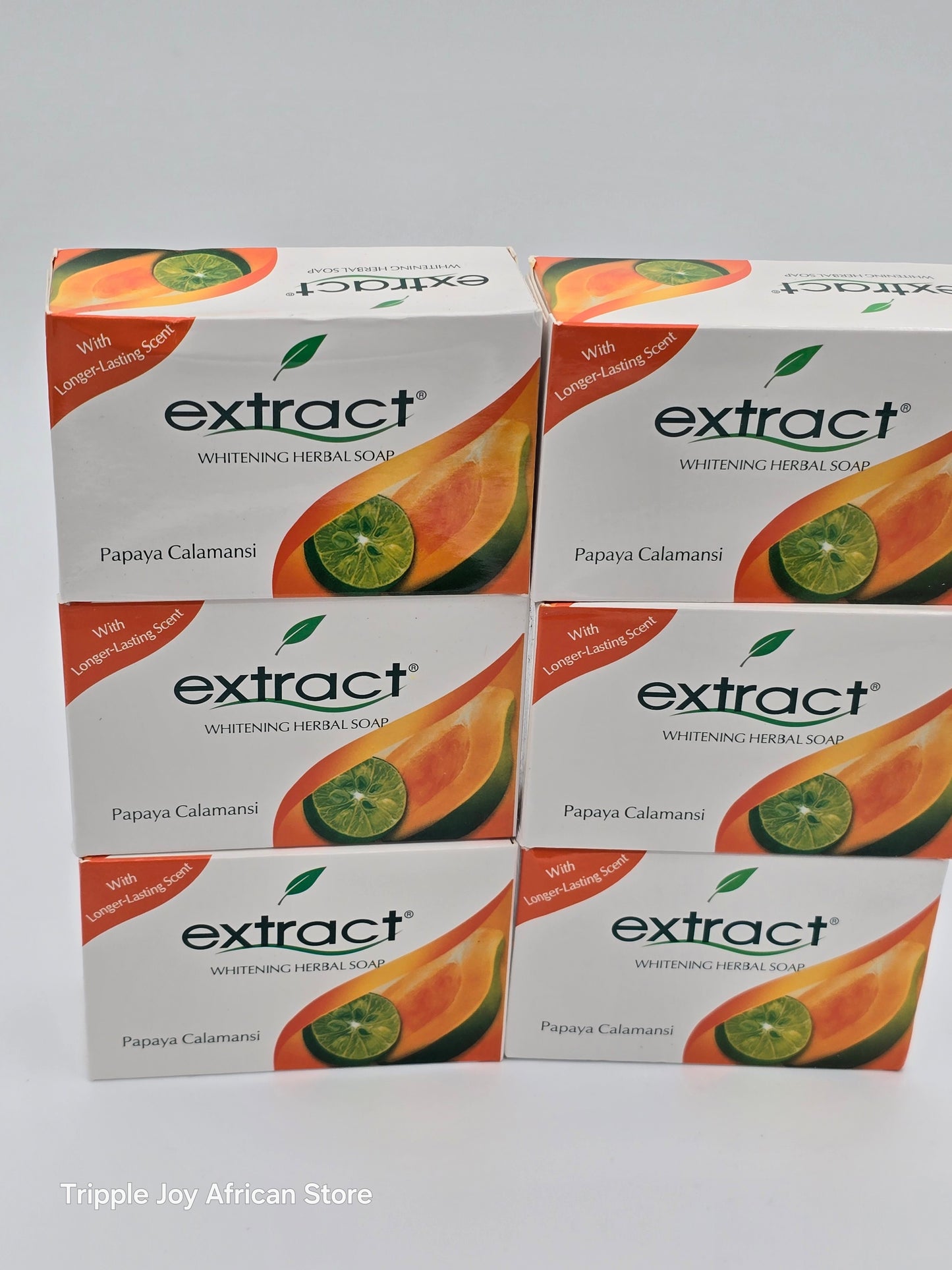 Extract whitening herbal soap 6 bars