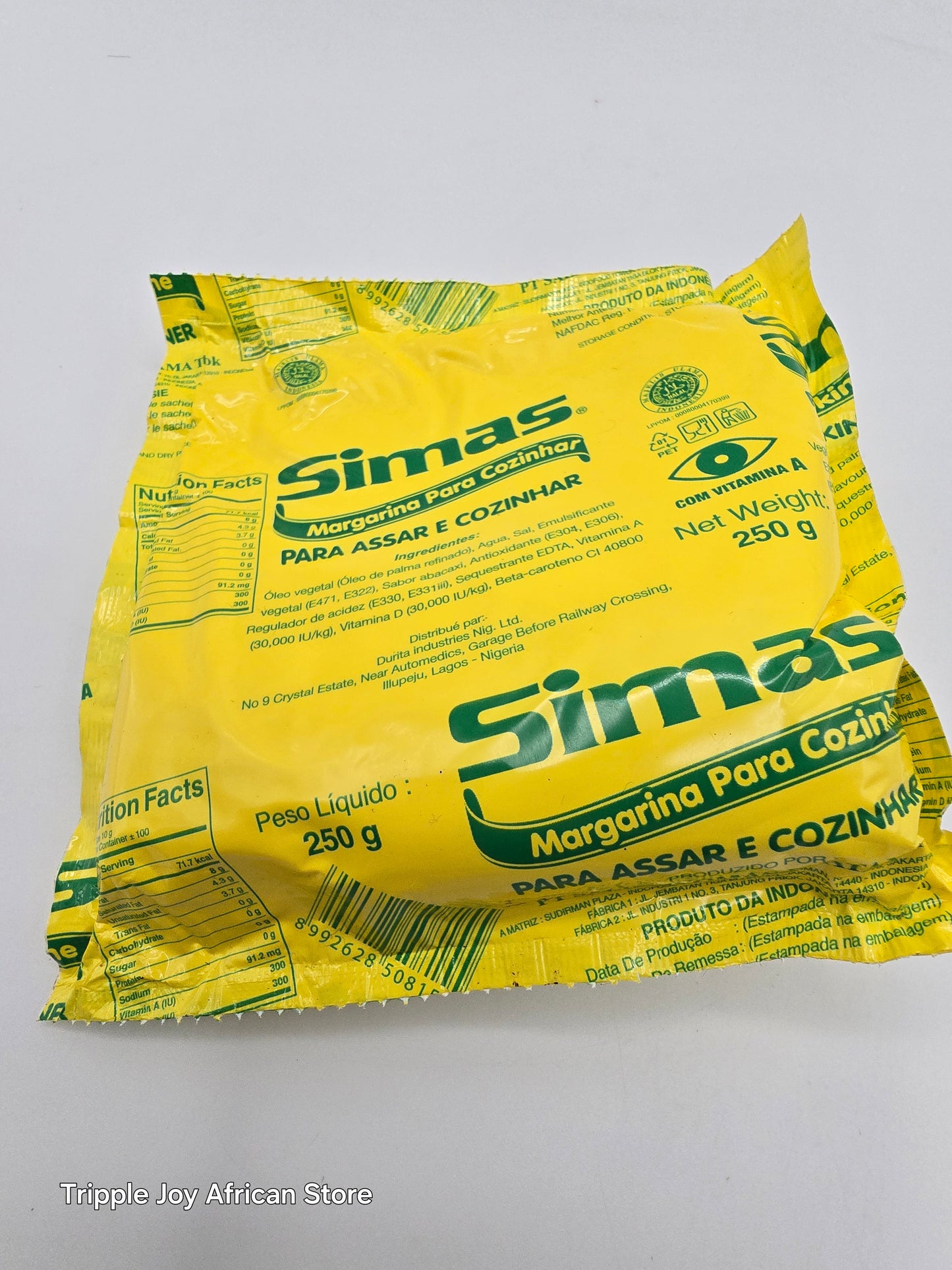 Simas cooking butter