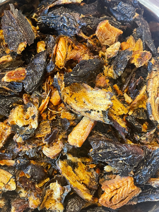 Deboned dry fish( fish fillet or bite)  250g