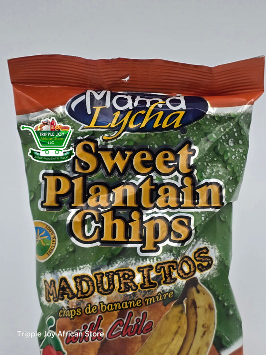 Mama lycha sweet and spicy plantain chips