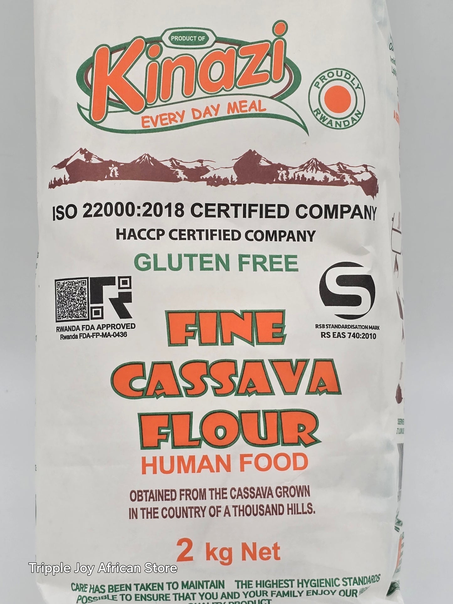 Kinazi cassava flour 2kg