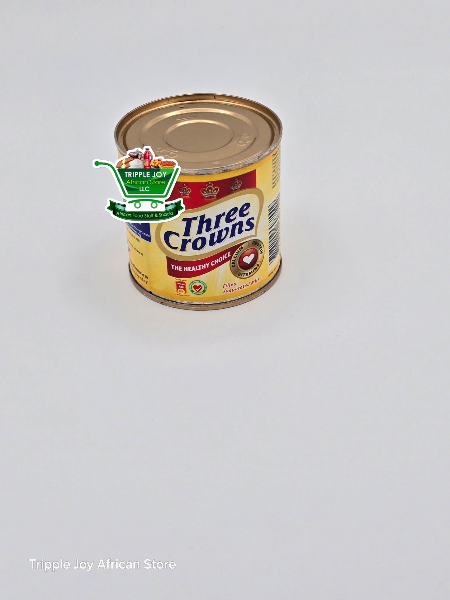 Three crown evaporated milk